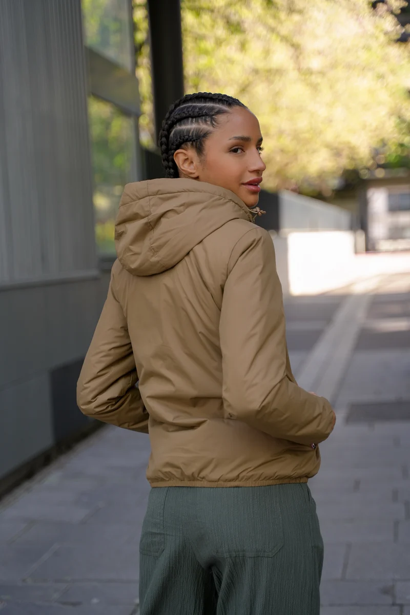 Imperméable fourré court