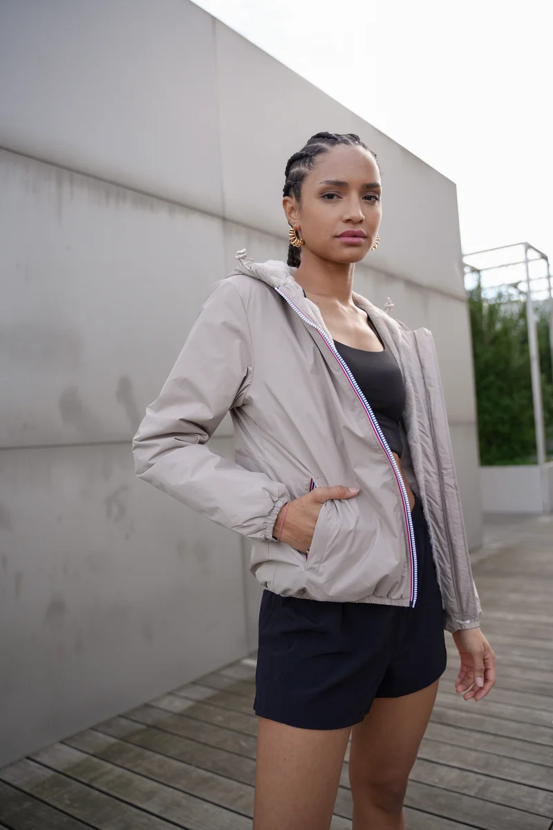 Imperméable fourré court