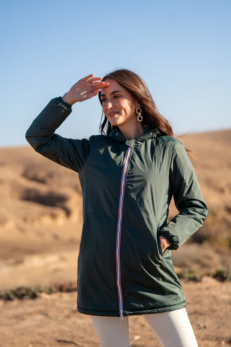 Imperméable fourré long