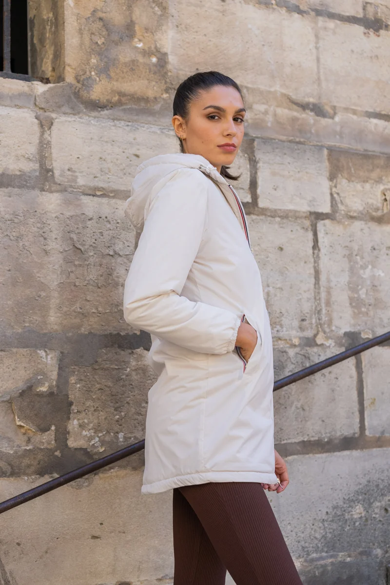 Imperméable fourré long