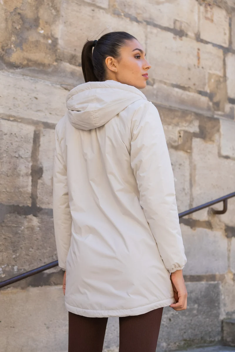 Imperméable fourré long