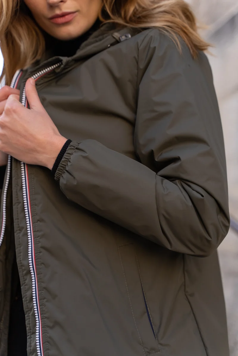 Imperméable fourré long