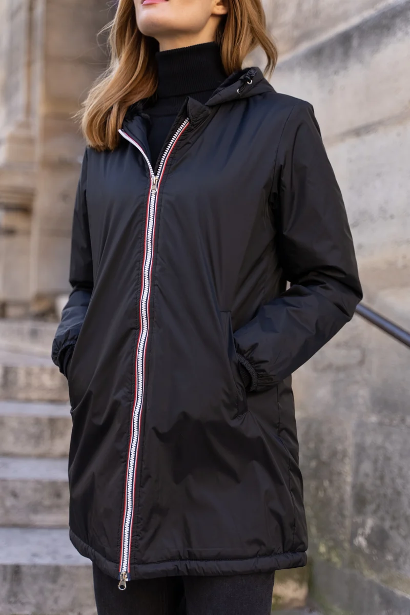 Imperméable fourré long