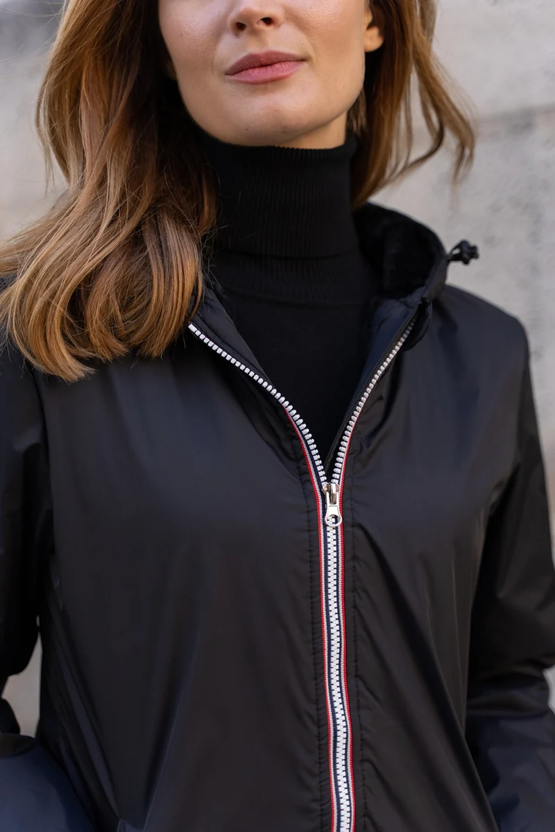 Imperméable fourré long