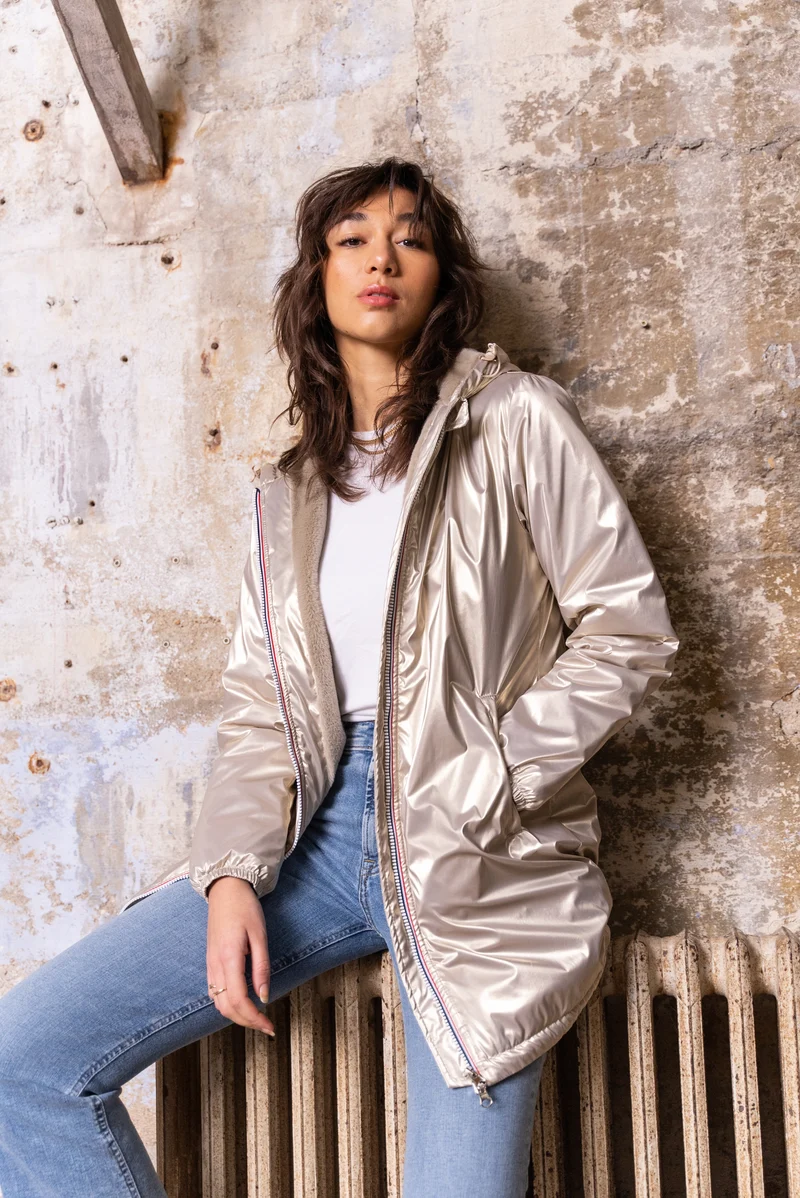 Imperméable fourré long