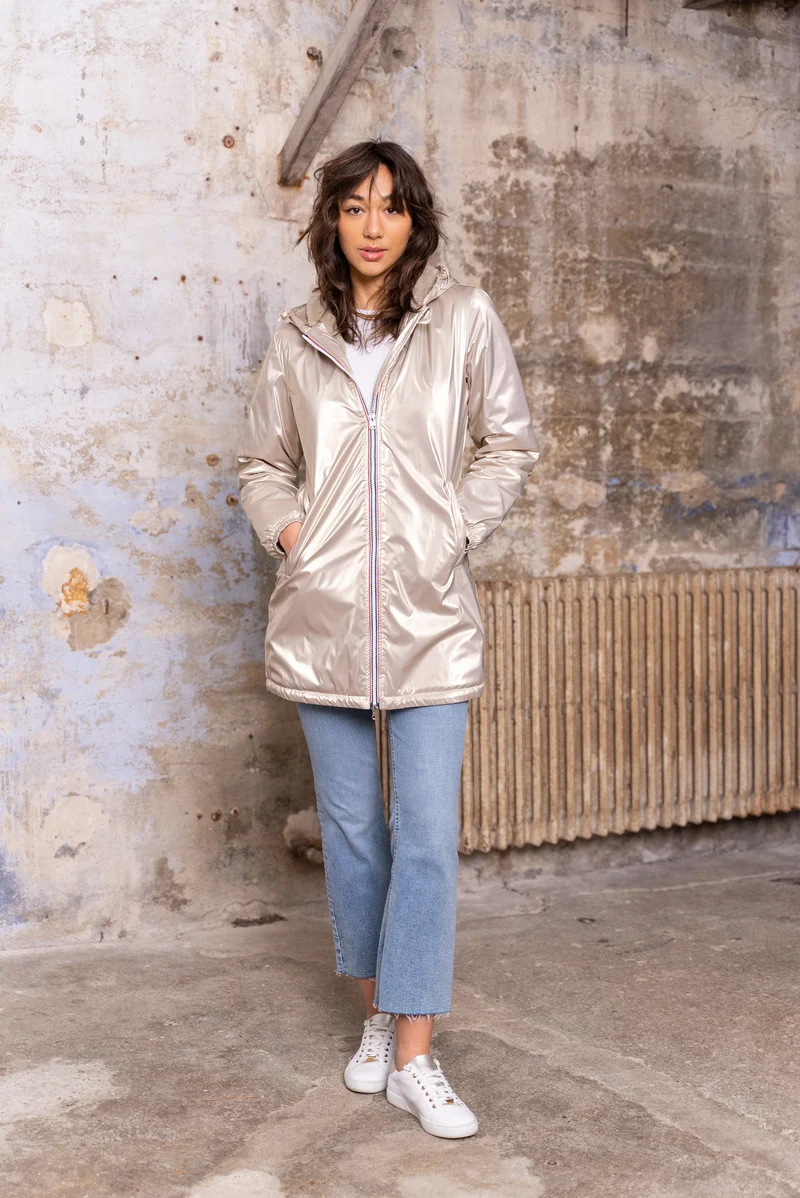 Imperméable fourré long