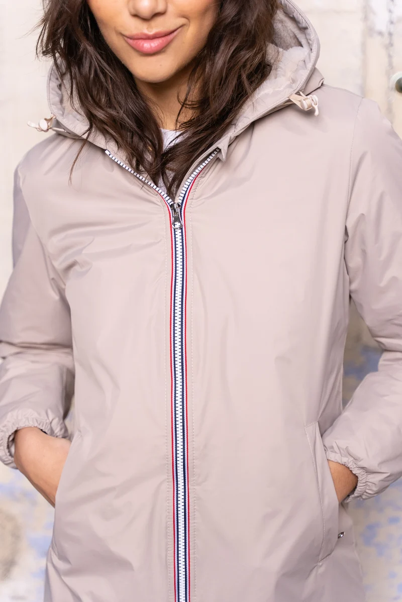 Imperméable fourré long