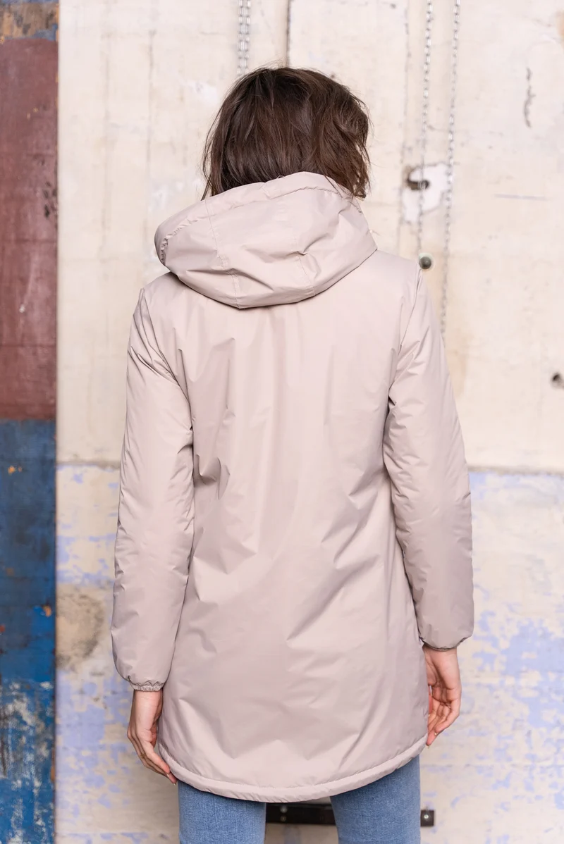 Imperméable fourré long