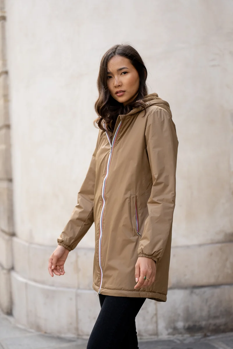 Imperméable fourré long