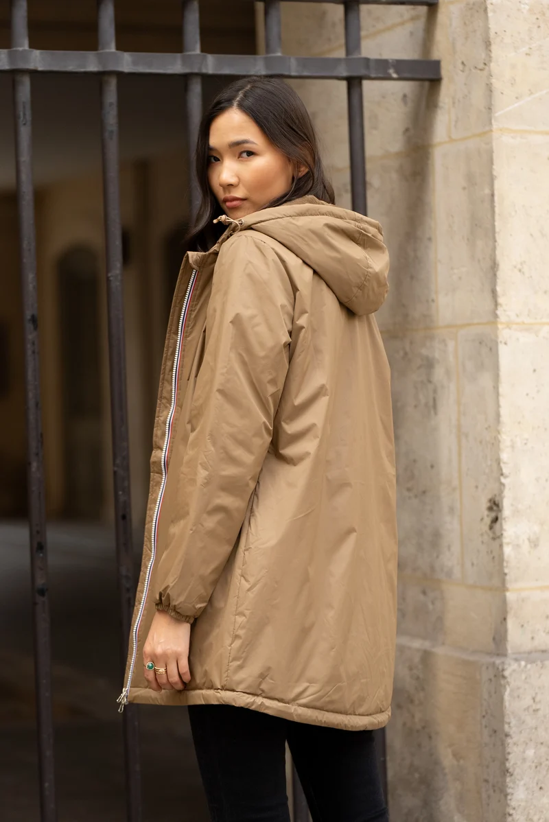 Imperméable fourré long