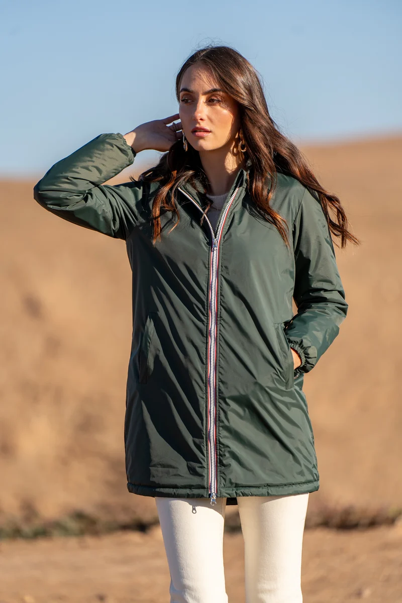Imperméable fourré long