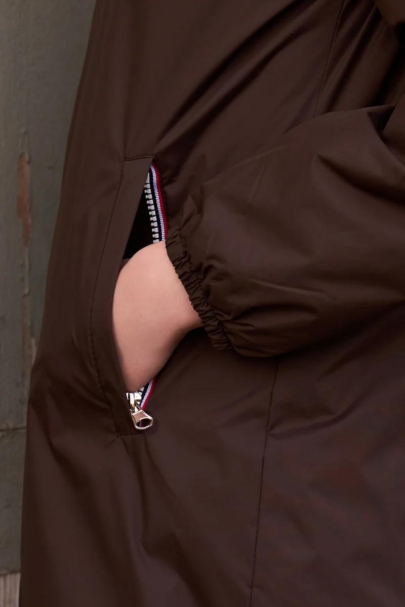 Imperméable fourré long