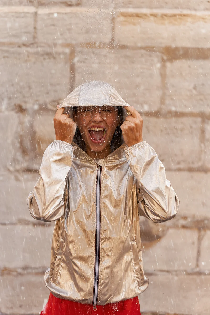 Imperméable court