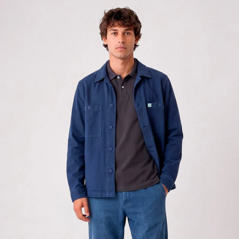 Veste worker coton bleu Warren SBPLAY
