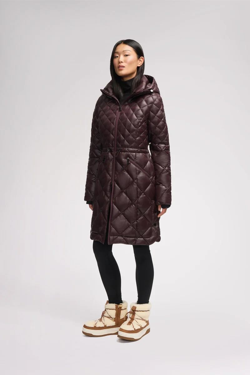 Halona Women's Lightweight Mid Length Puffer