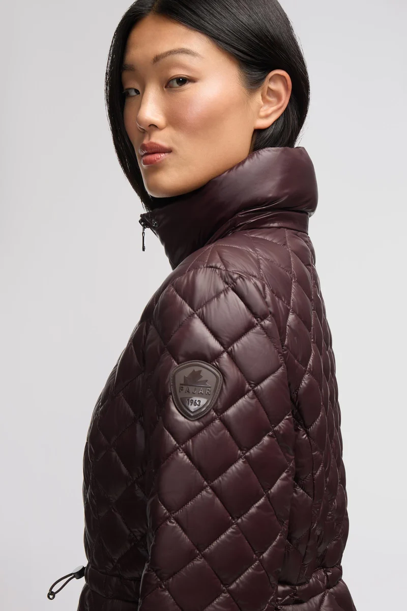 Halona Women's Lightweight Mid Length Puffer