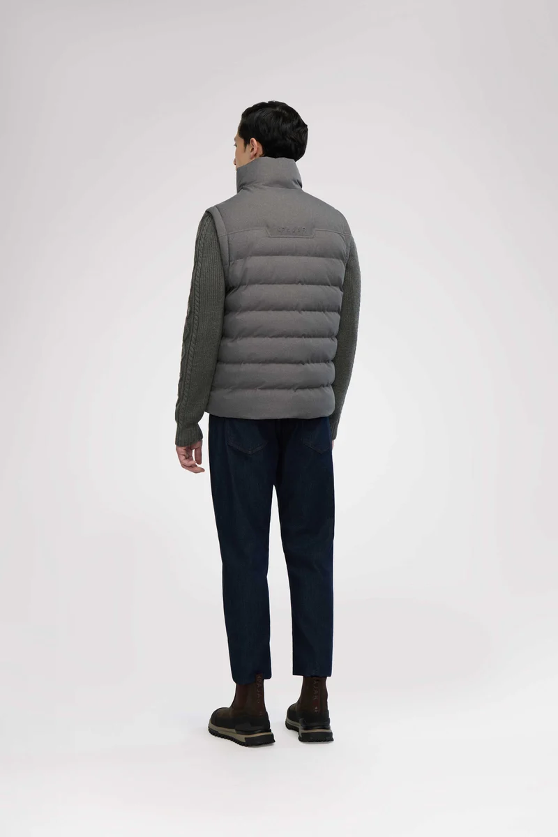 Marcus Men's Lightweight Hybrid Down & Knit Jacket