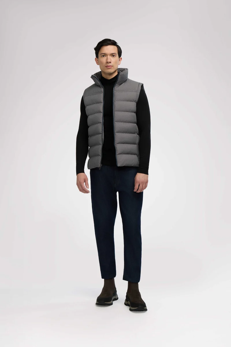 Marcus Men's Lightweight Hybrid Down & Knit Jacket