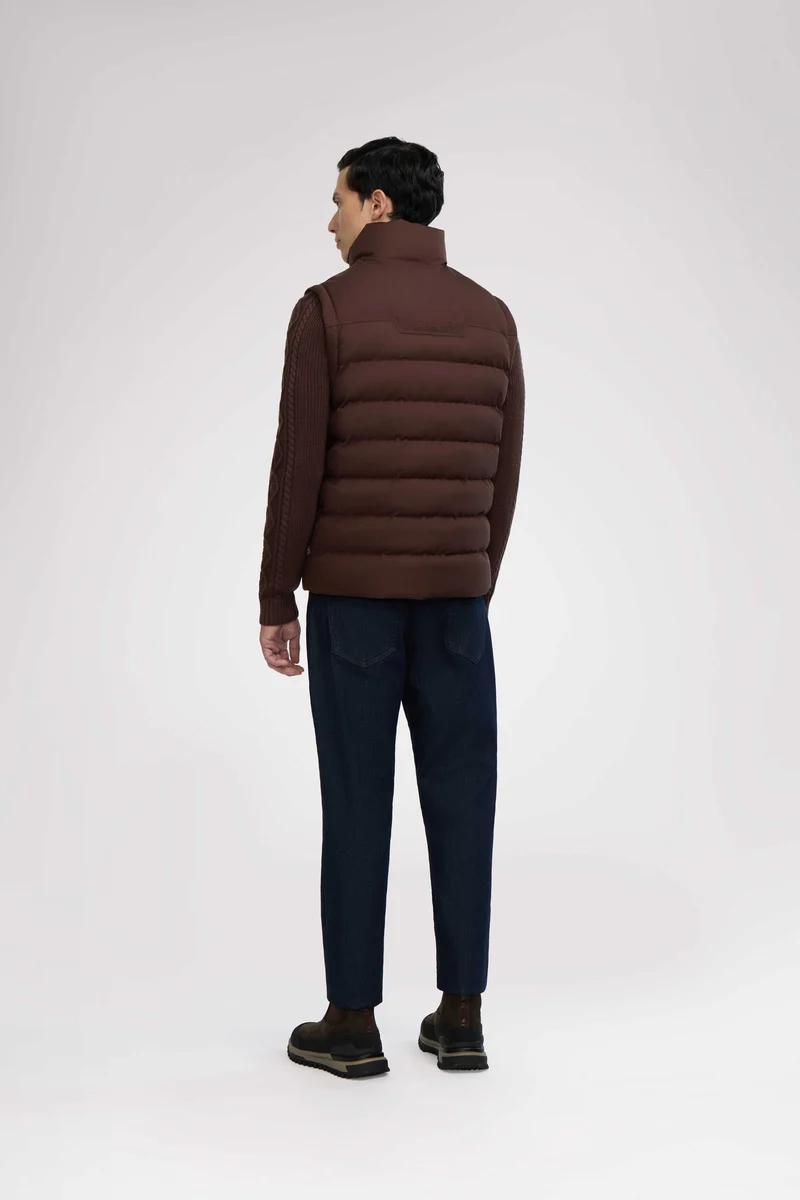 Marcus Men's Lightweight Hybrid Down & Knit Jacket