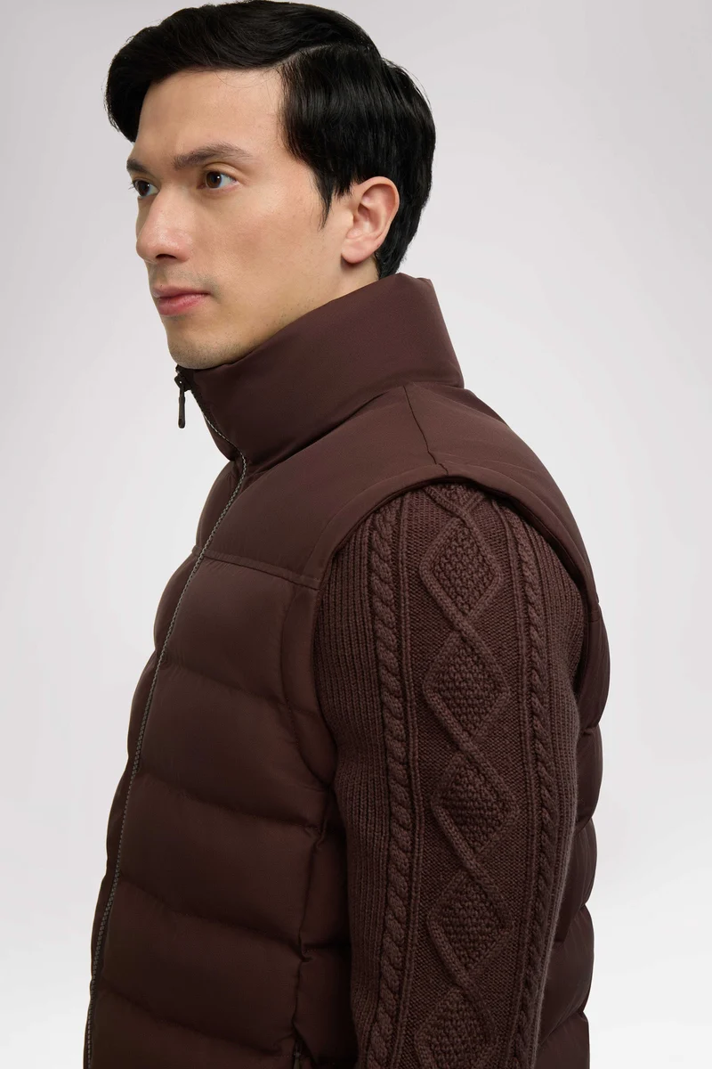 Marcus Men's Lightweight Hybrid Down & Knit Jacket