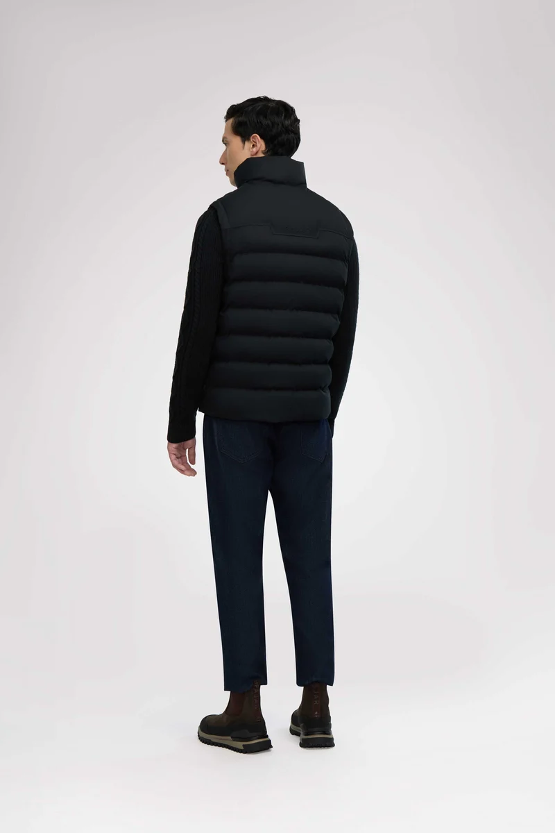 Marcus Men's Lightweight Hybrid Down & Knit Jacket
