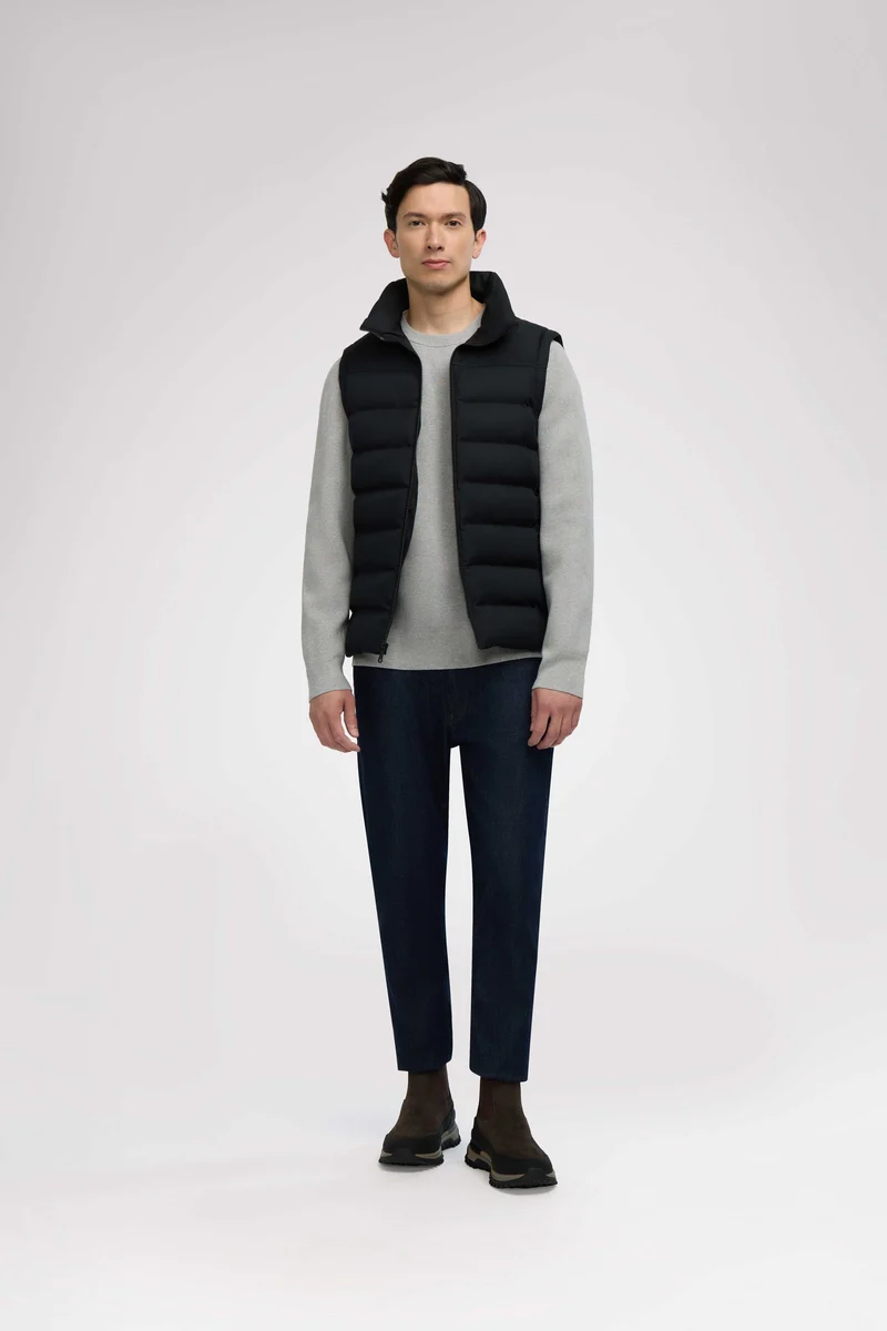 Marcus Men's Lightweight Hybrid Down & Knit Jacket