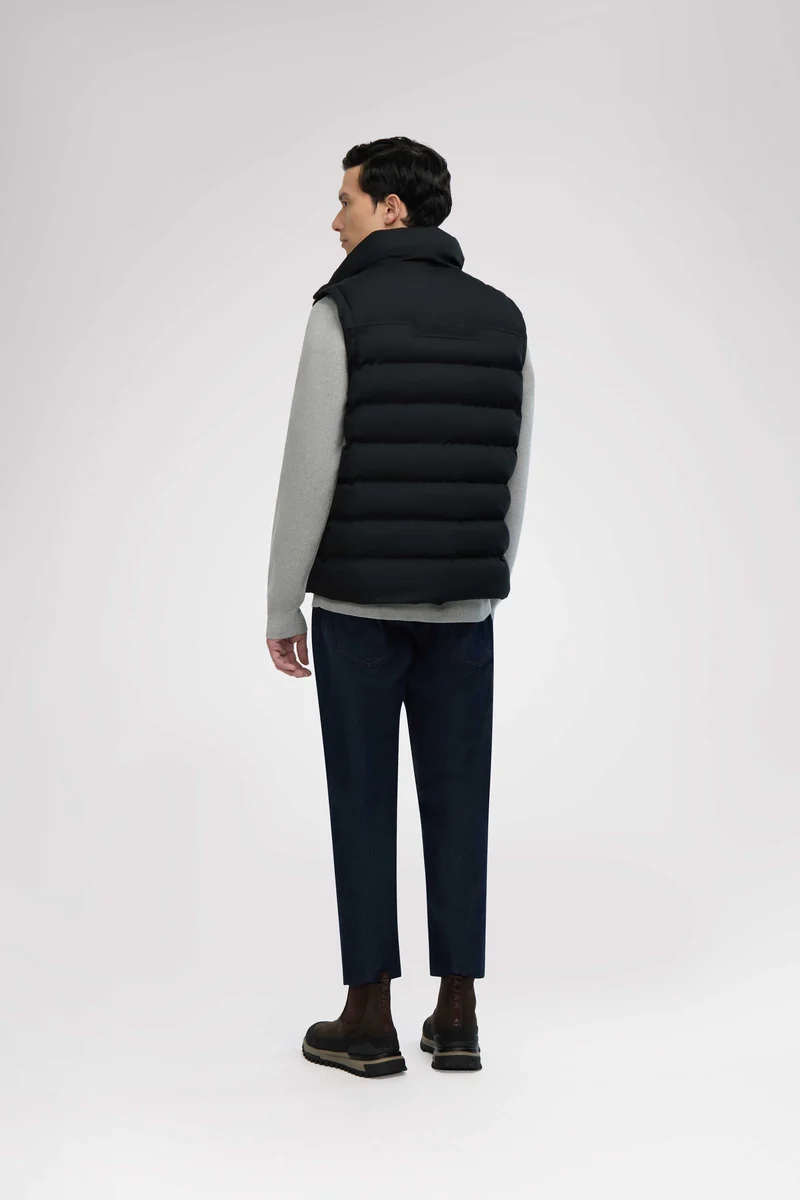 Marcus Men's Lightweight Hybrid Down & Knit Jacket