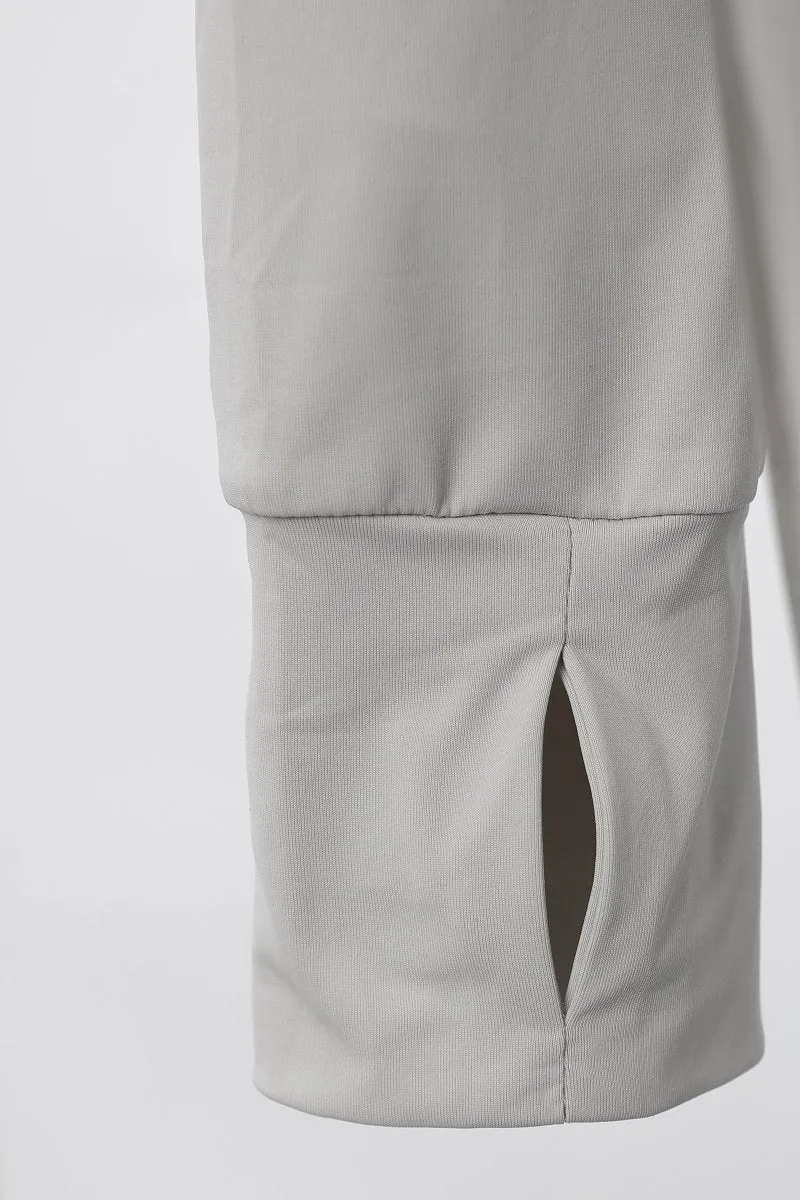 Thumbhole Crop Hooded Jacket