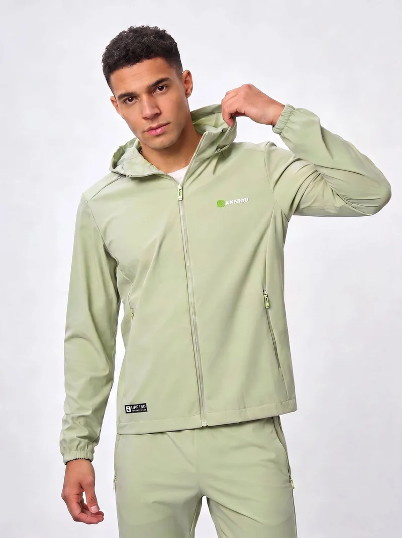 Hooded Athletic Jacket