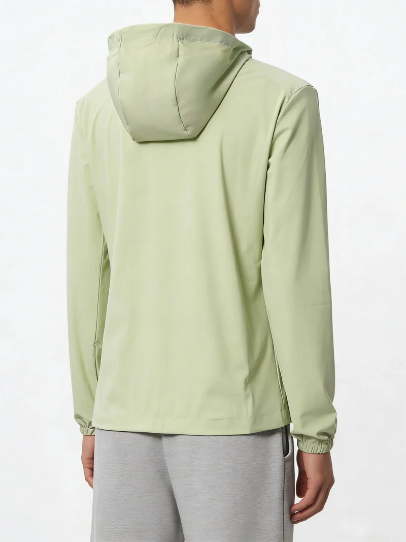 Hooded Athletic Jacket