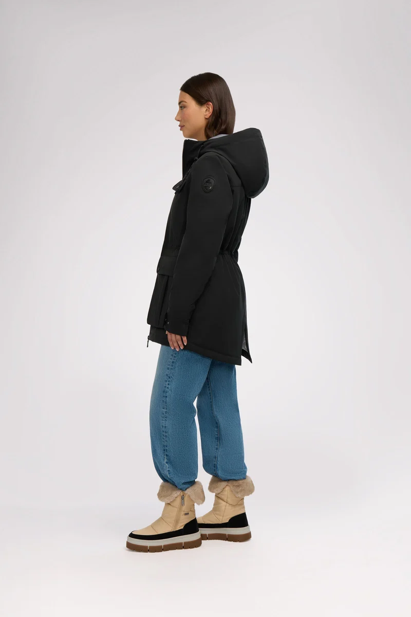 Ivory Women's Lightweight Mid Length Jacket