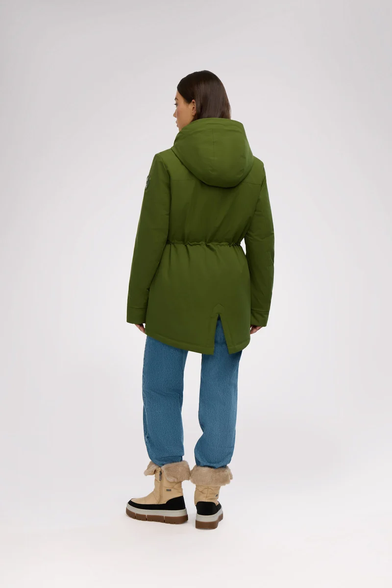 Ivory Women's Lightweight Mid Length Jacket