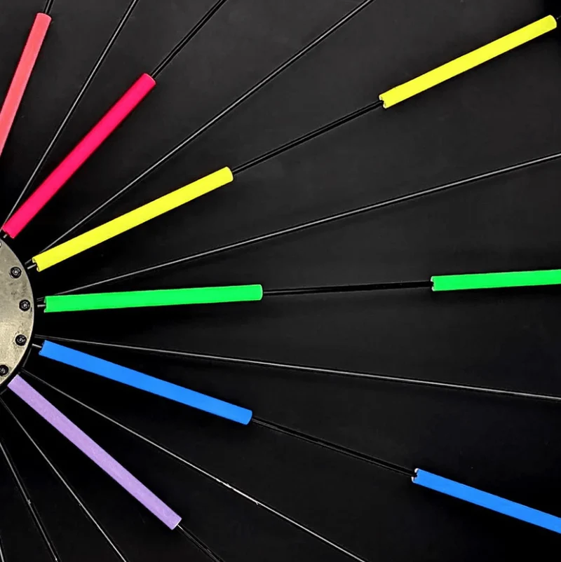 Réflecteurs pour rayons de vélo | fluo