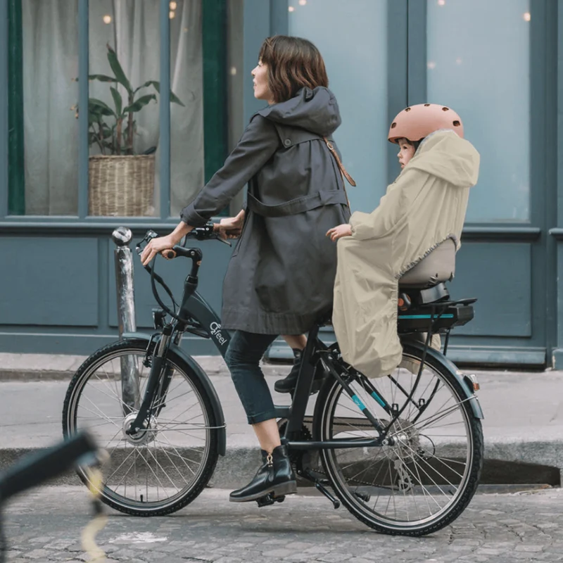 Imperméable pour siège vélo