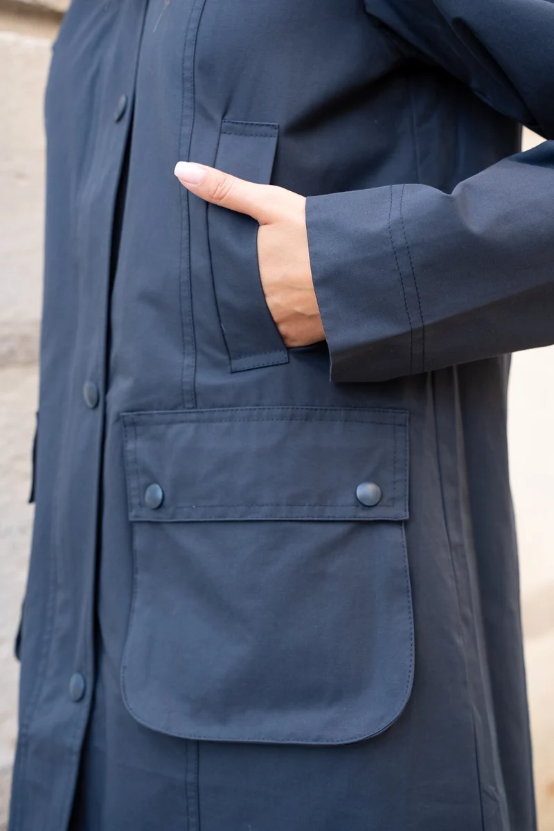 Parka coton longue