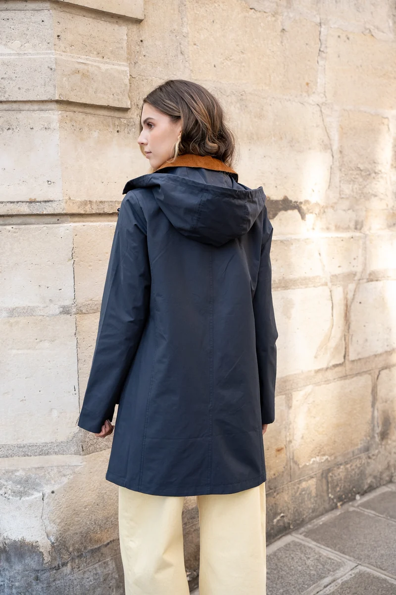 Parka coton longue
