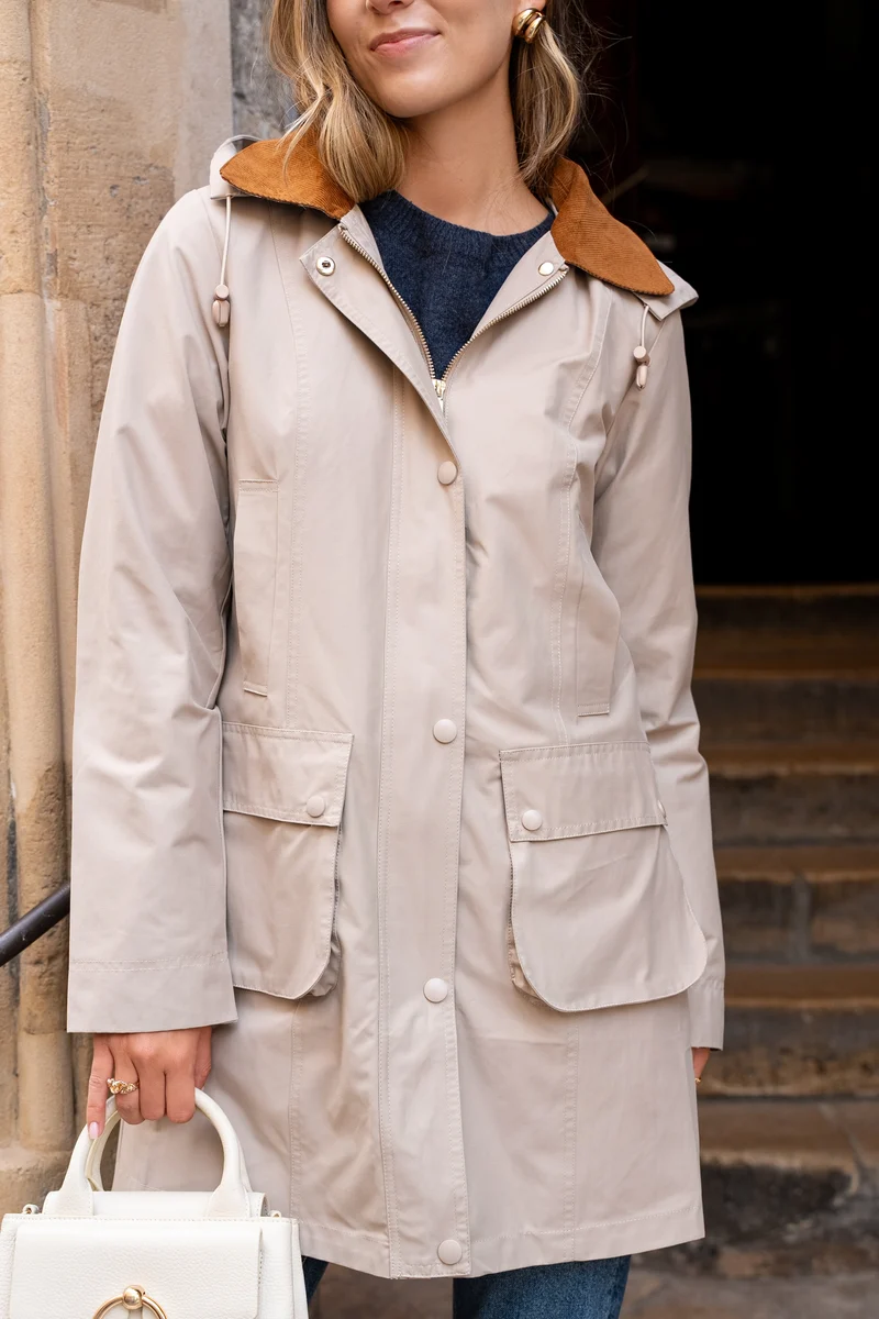 Parka coton longue