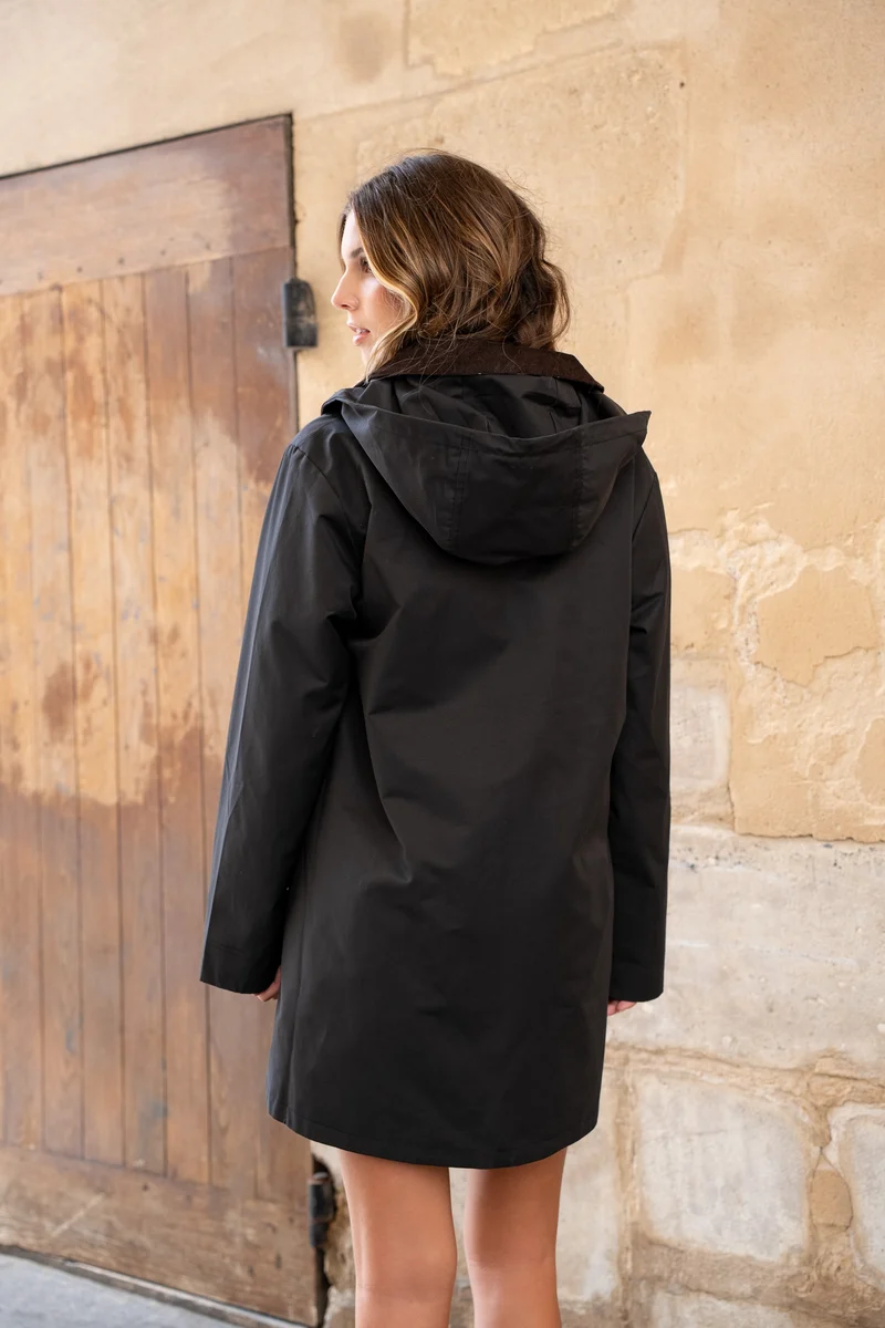 Veste coton longue