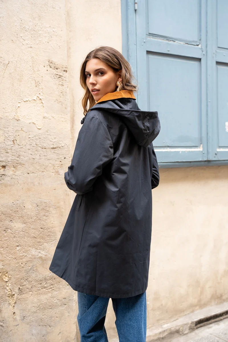 Veste coton longue