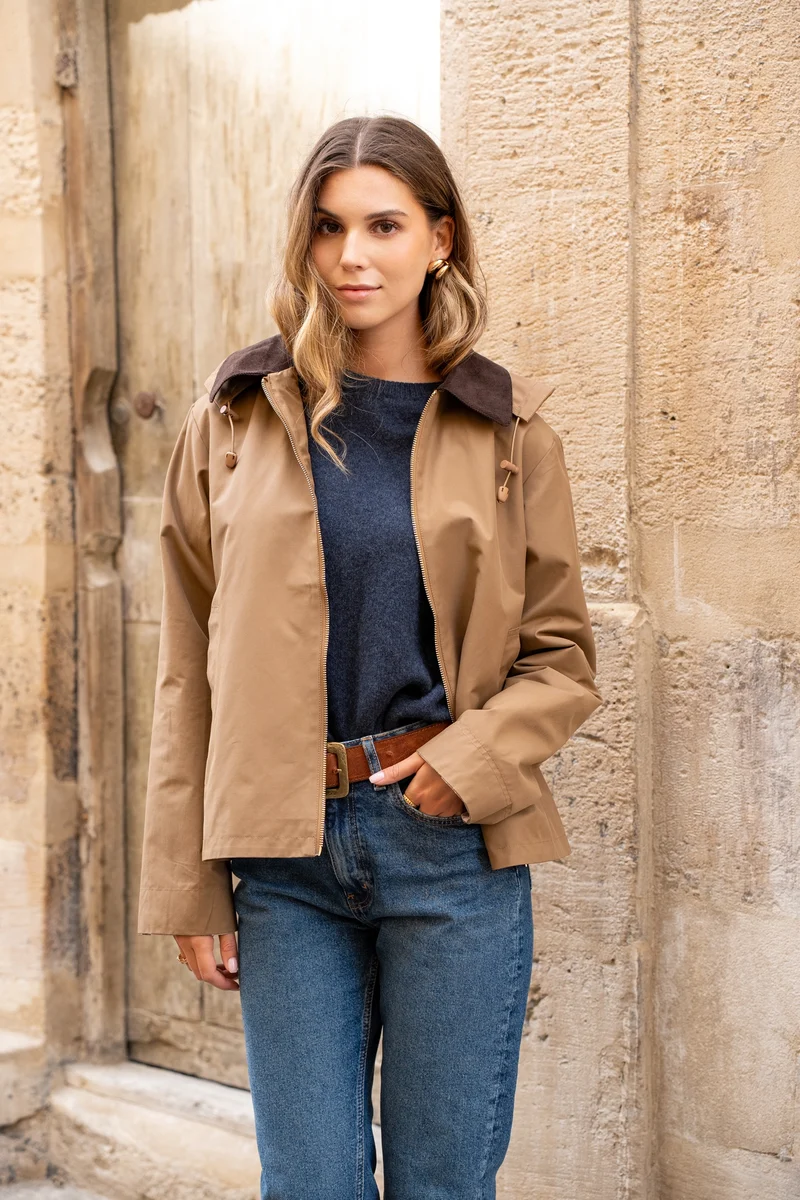 Veste coton courte