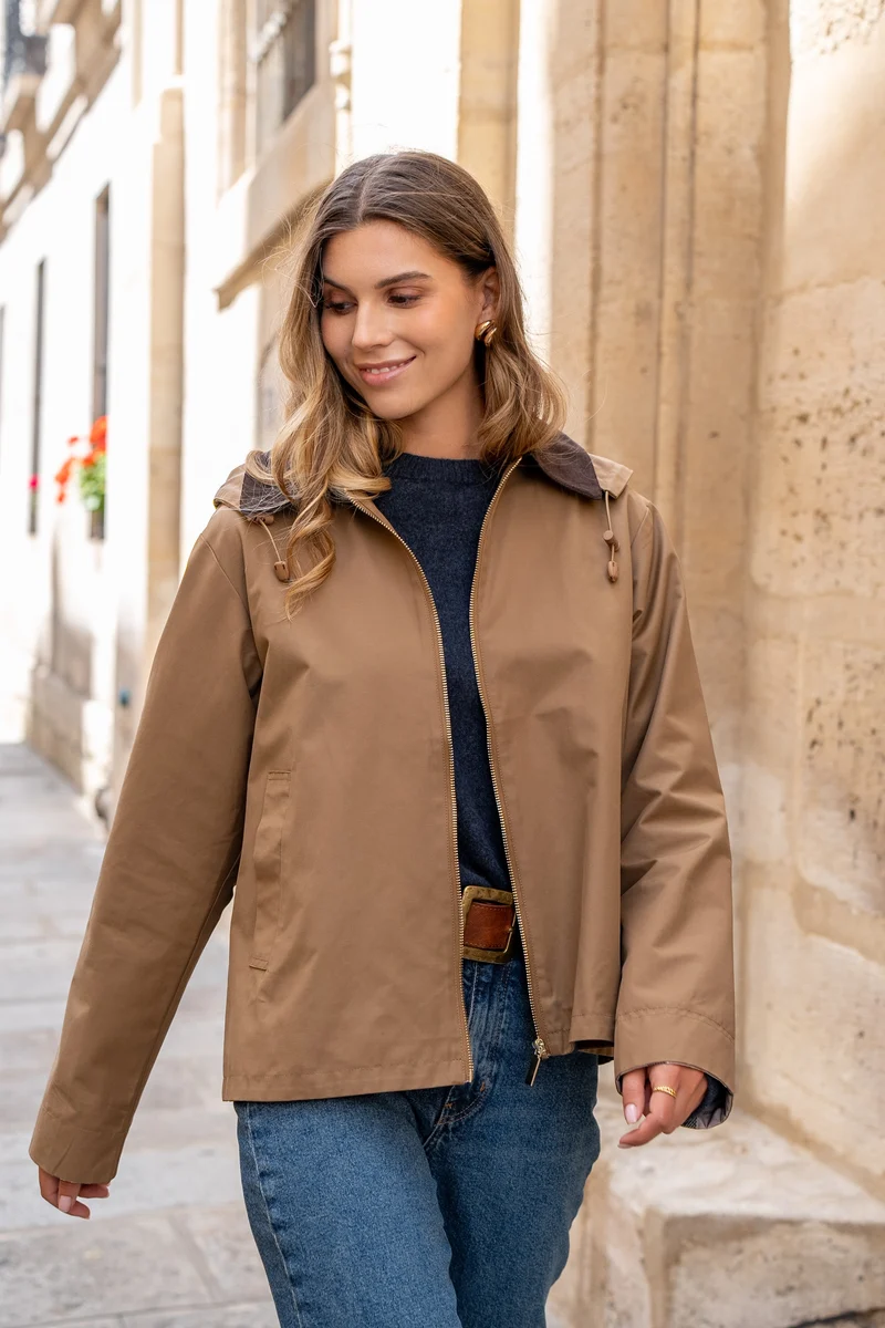 Veste coton courte
