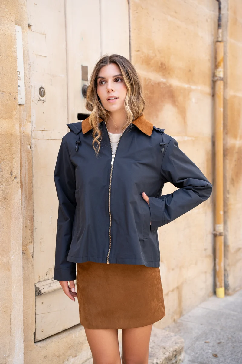 Veste coton courte