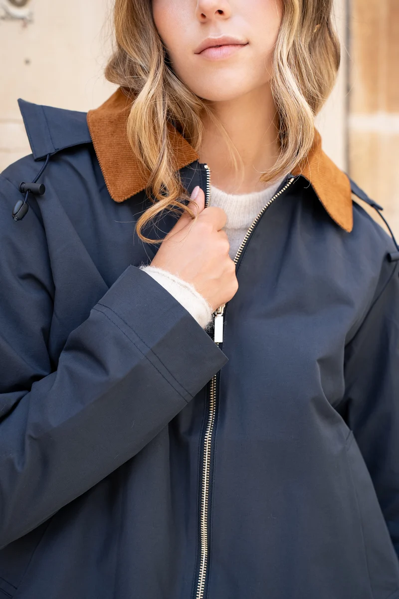 Veste coton courte