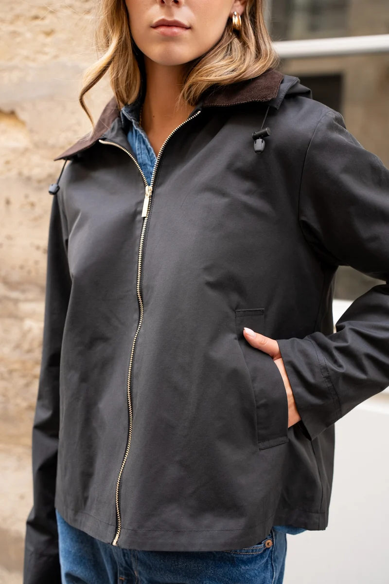 Veste coton courte