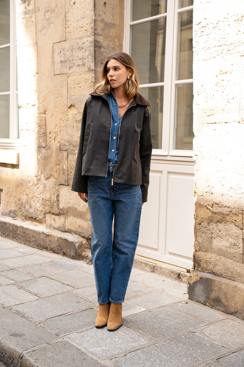 Veste coton courte