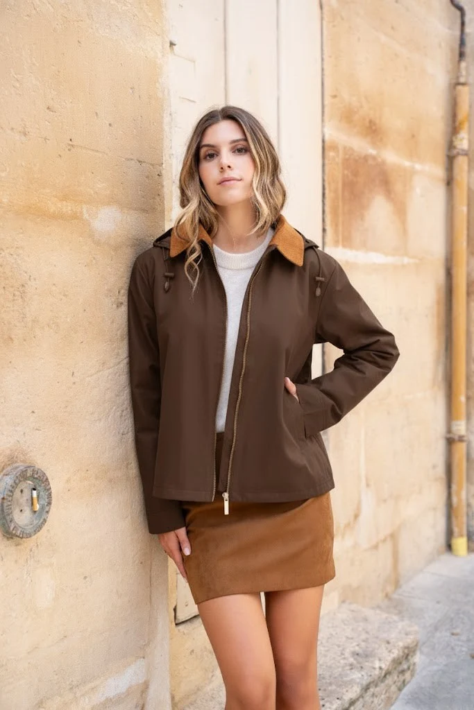 Veste coton courte