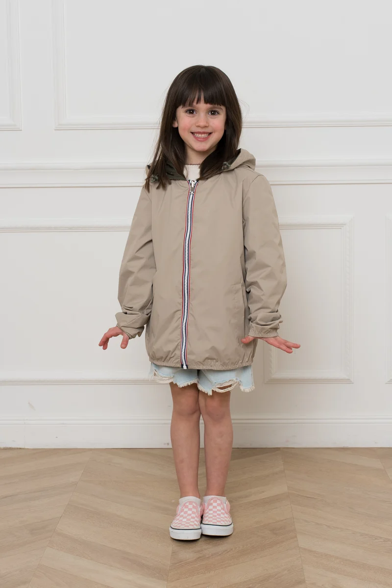 Imperméable réversible (bicolore)