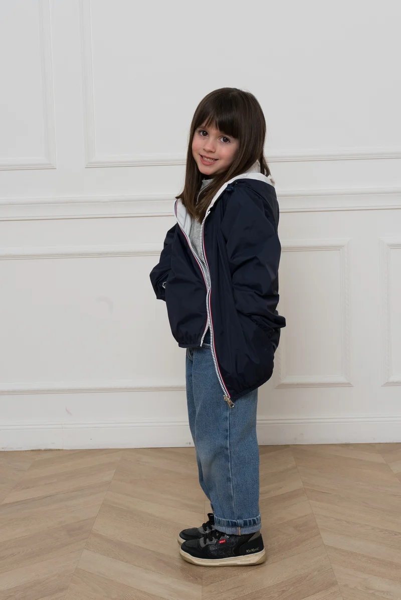 Imperméable réversible (bicolore)