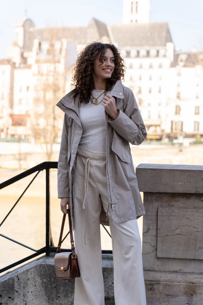 Ciré imperméable long