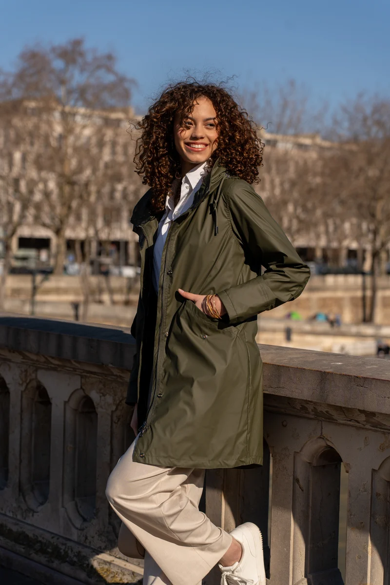 Ciré imperméable long
